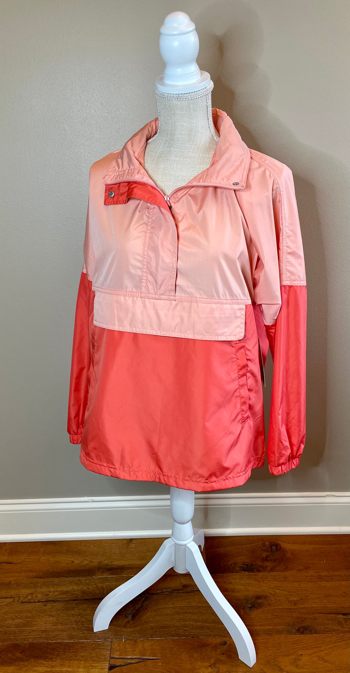 Quarter Zip Pullover Women’s Rain Jacket
