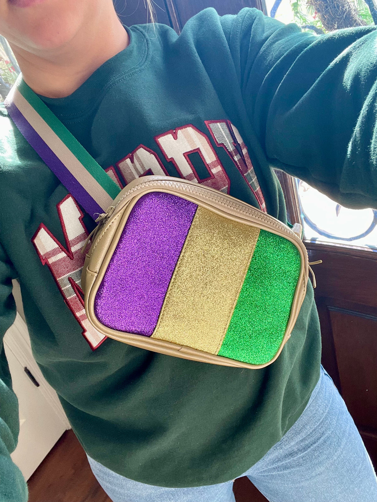 Mardi Gras Belt Bag