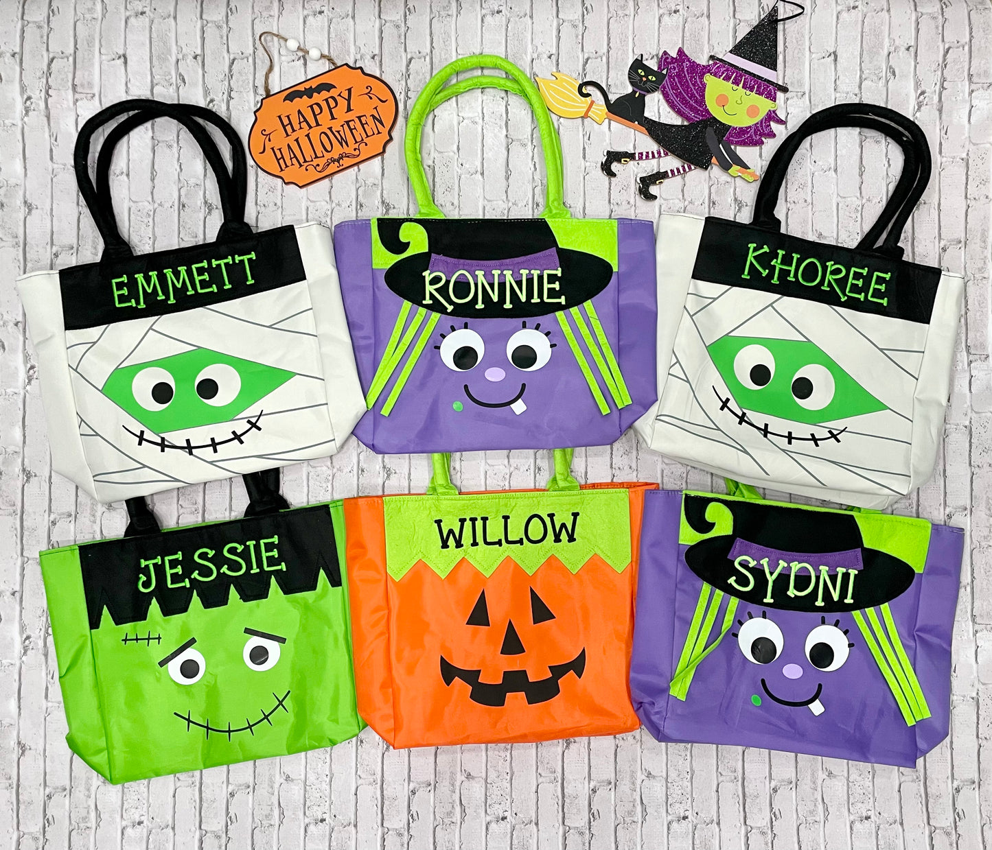 Trick-or-Treat Tote Bags