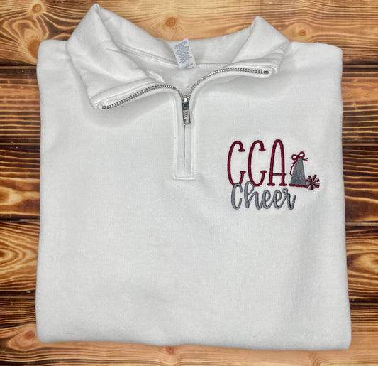 Custom School Sports Quarter/ Half Zip