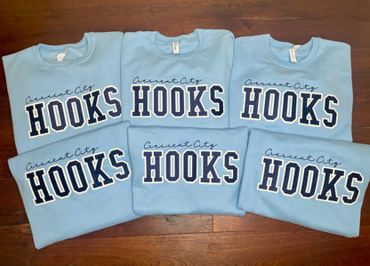 Custom Team Faux Chenille Crewneck Sweatshirt