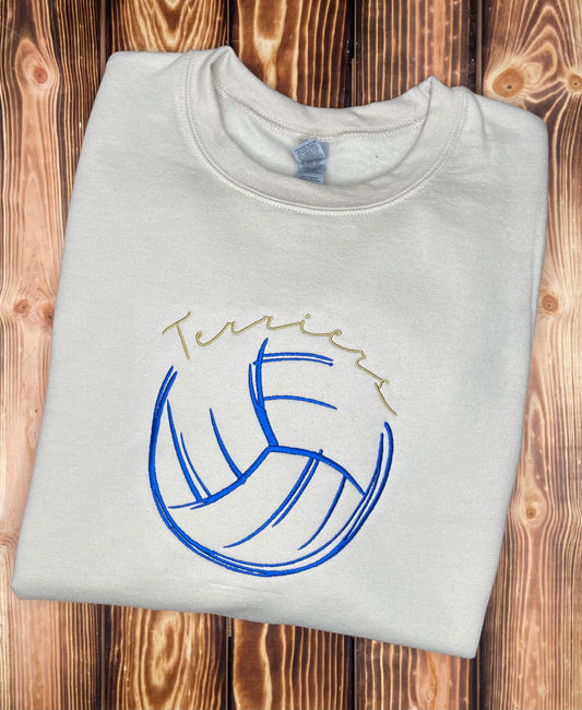 Custom Sports Team Crewneck Sweatshirt