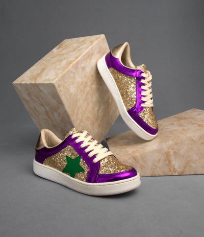 Mardi Gras Star Shoes