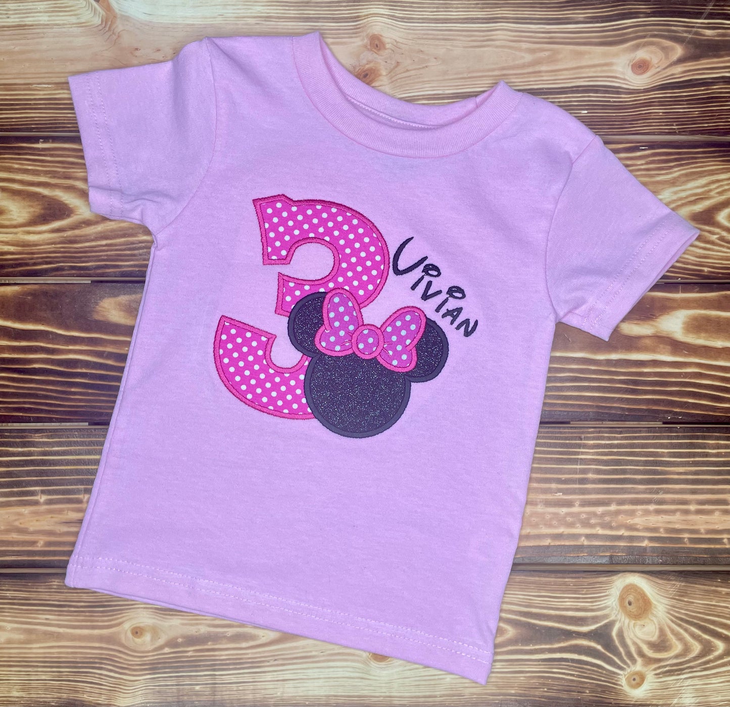 Custom Embroidered Birthday Shirt