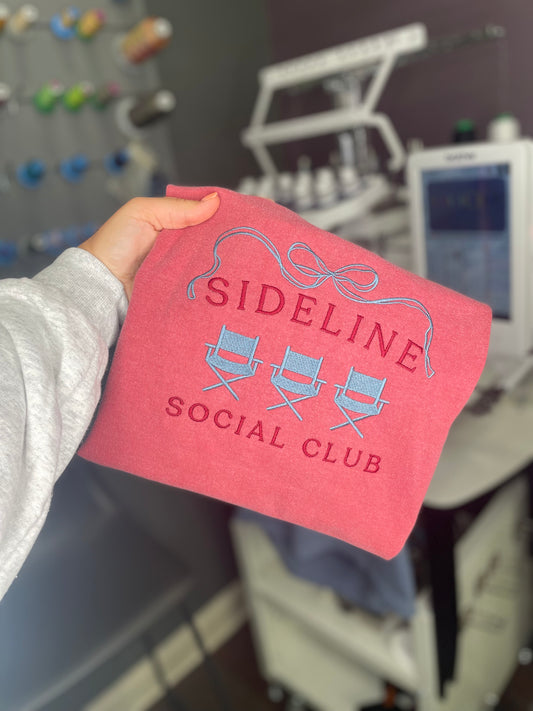 Sideline Social Club Embroidered T-Shirt