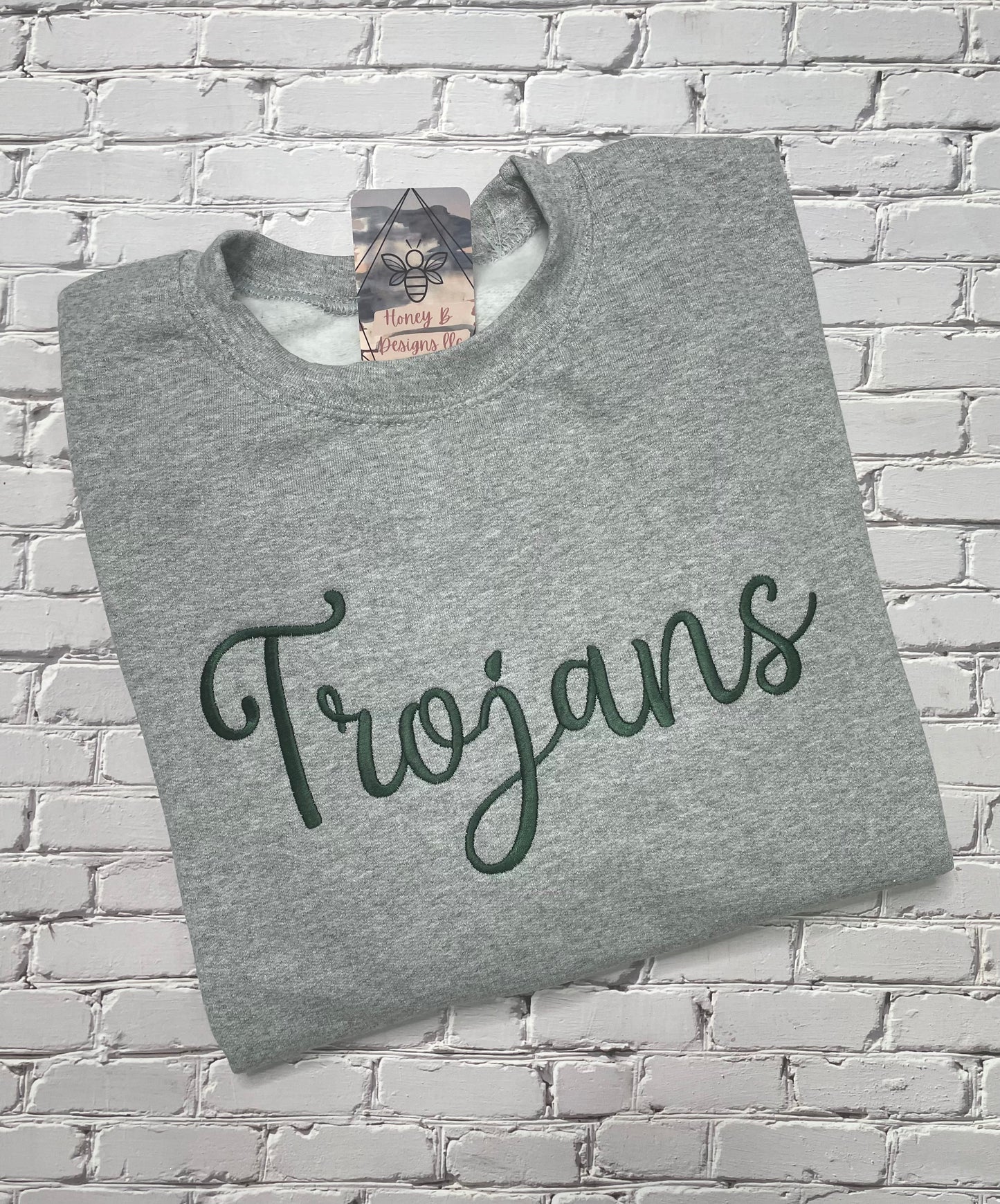 Custom Mascot Crewneck Sweatshirt
