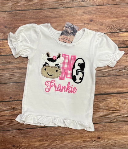Custom Embroidered Birthday Shirt