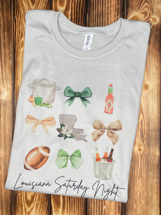 Louisiana Saturday Night Sublimation T-Shirt
