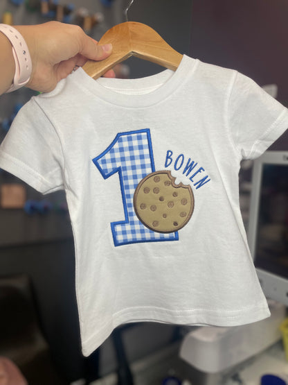 Custom Embroidered Birthday Shirt